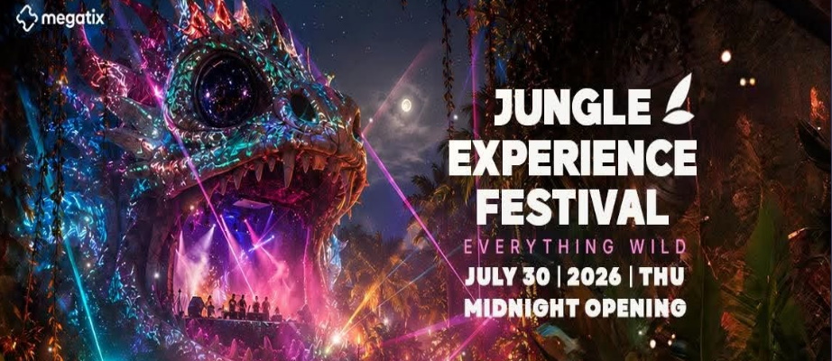 Jungle Experience is one of Thailand's most iconic open-air electronic music festivals, held in the tropical jungle of Ban Tai, Koh Phangan. Renowned for its immersive atmosphere, world-class DJs, cutting-edge sound and lighting, and vibrant international community, the event blends electronic music with nature to create an unforgettable festival experience. Featuring house, techno, progressive, and psychedelic sounds, Jungle Experience attracts music lovers from around the world for an energetic night beneath the stars.
